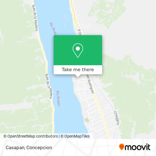 Casapan map