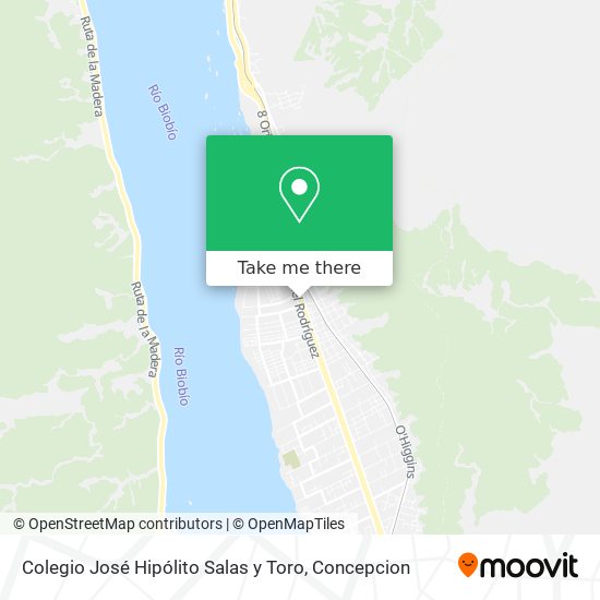 Colegio José Hipólito Salas y Toro map