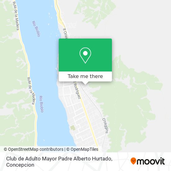 Club de Adulto Mayor Padre Alberto Hurtado map