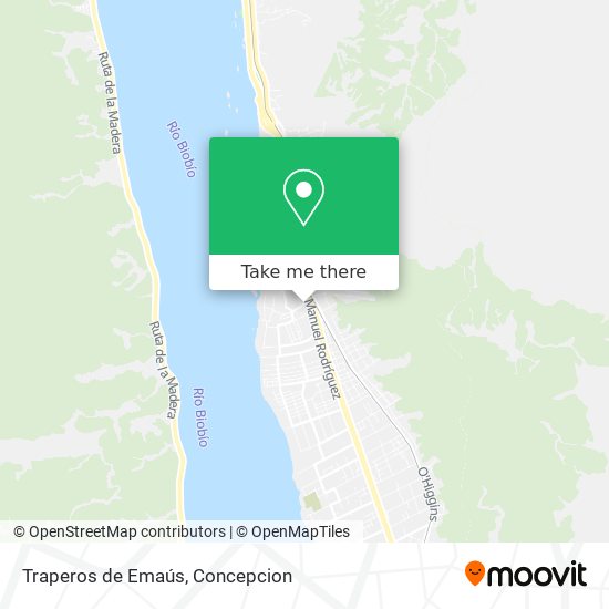 Mapa de Traperos de Emaús