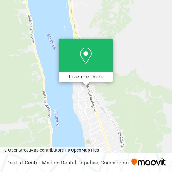 Mapa de Dentist-Centro Medico Dental Copahue