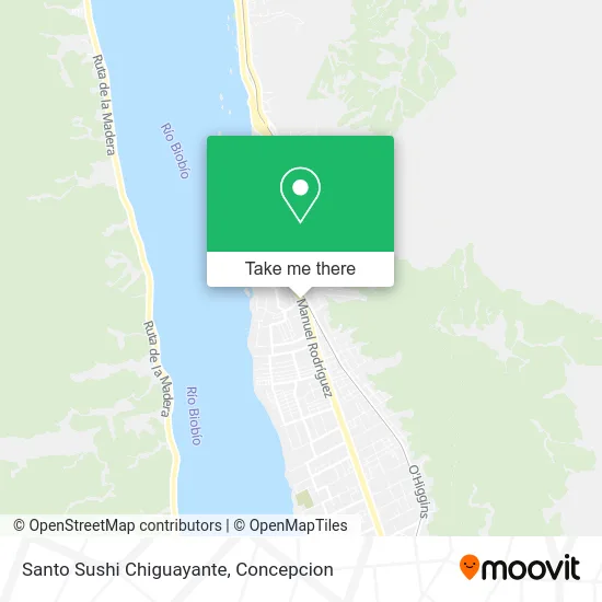 Santo Sushi Chiguayante map