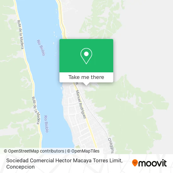 Sociedad Comercial Hector Macaya Torres Limit map
