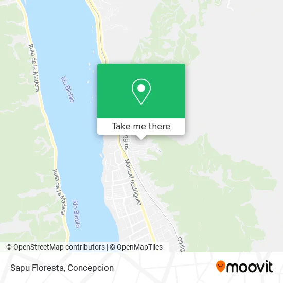 Sapu Floresta map