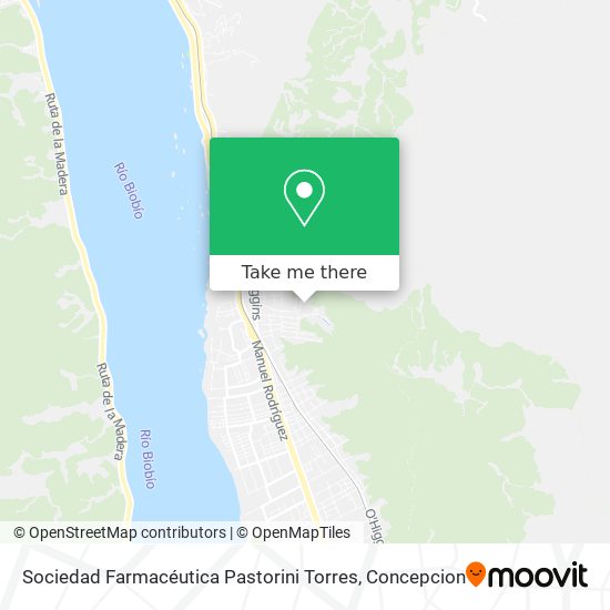 Sociedad Farmacéutica Pastorini Torres map