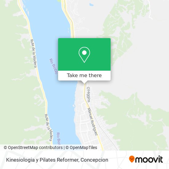 Kinesiologia y Pilates Reformer map