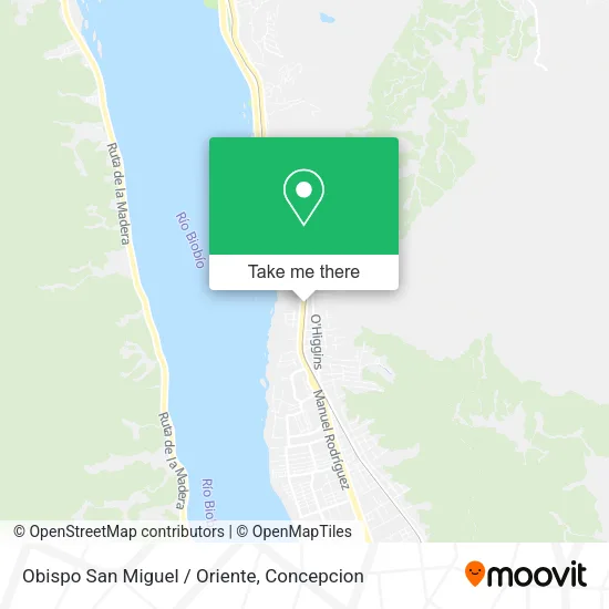 Obispo San Miguel / Oriente map