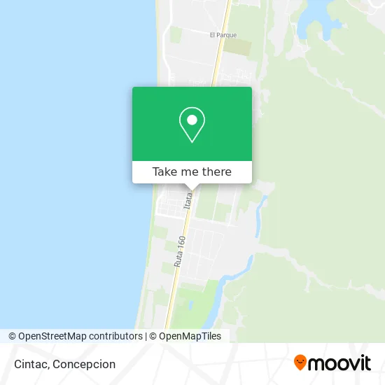 Mapa de Cintac