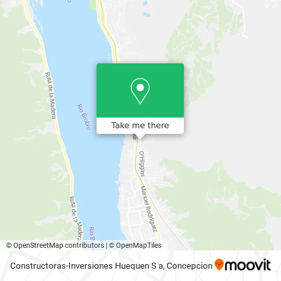 Mapa de Constructoras-Inversiones Huequen S a