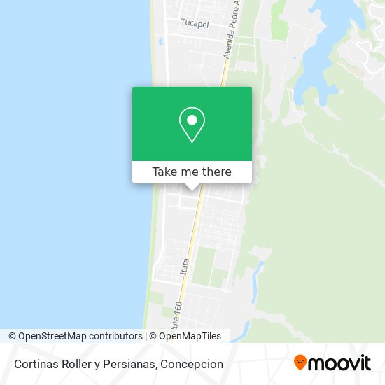 Mapa de Cortinas Roller y Persianas