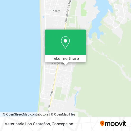 Mapa de Veterinaria Los Castaños