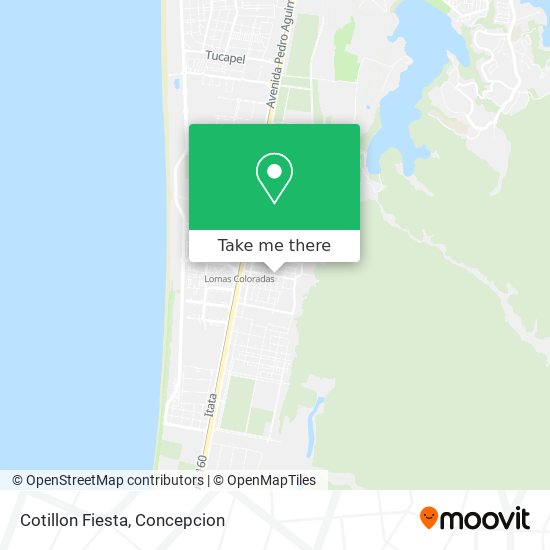 Cotillon Fiesta map