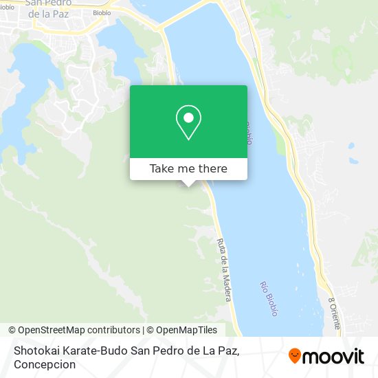Mapa de Shotokai Karate-Budo San Pedro de La Paz