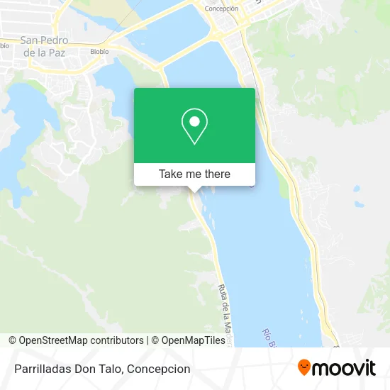 Parrilladas Don Talo map