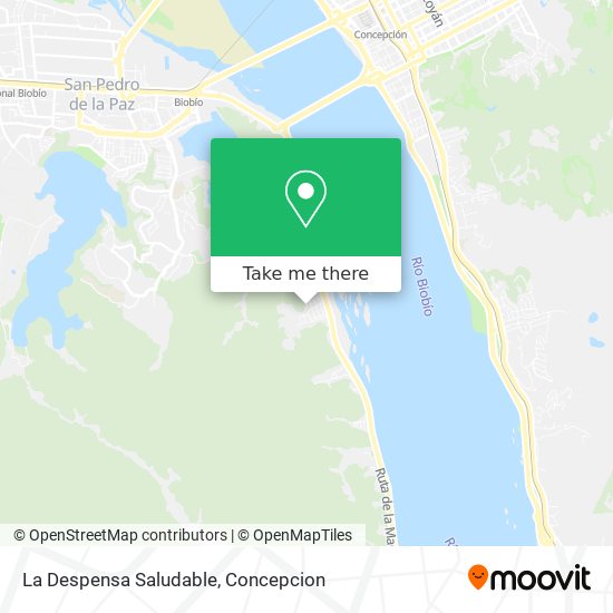 Mapa de La Despensa Saludable