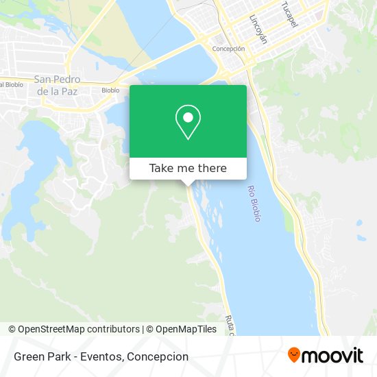 Green Park - Eventos map