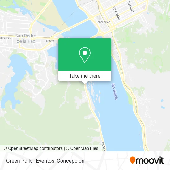 Mapa de Green Park - Eventos