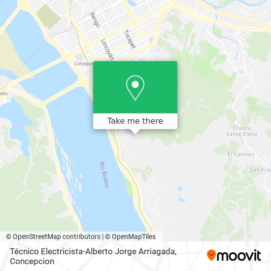 Técnico Electricista-Alberto Jorge Arriagada map