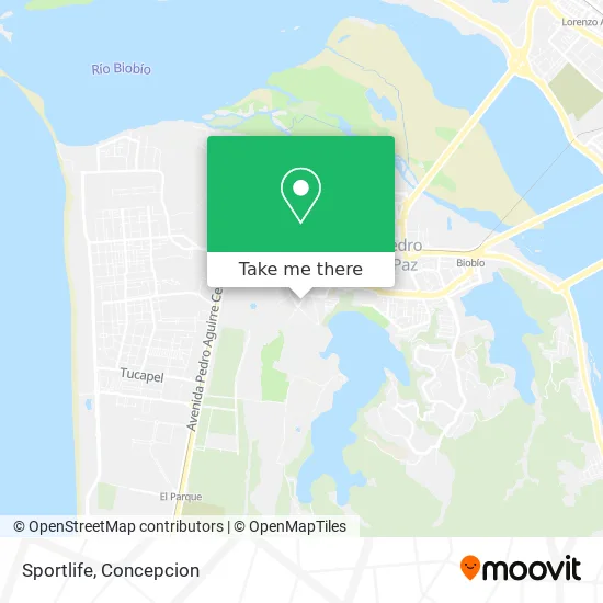 Mapa de Sportlife