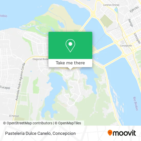 Pasteleria Dulce Canelo map