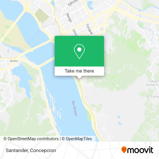 Santander map