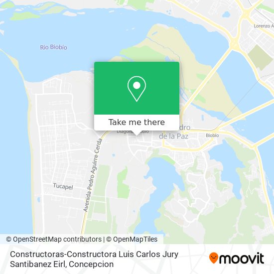 Constructoras-Constructora Luis Carlos Jury Santibanez Eirl map