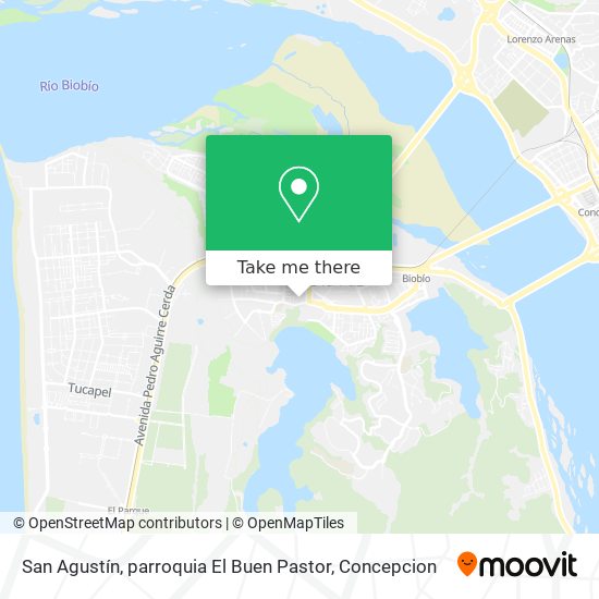 San Agustín, parroquia El Buen Pastor map