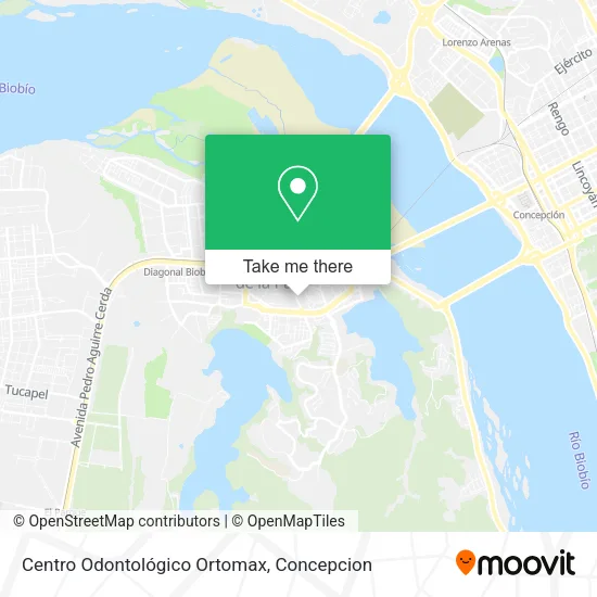 Mapa de Centro Odontológico Ortomax