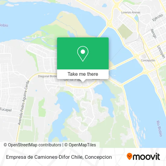 Empresa de Camiones-Difor Chile map