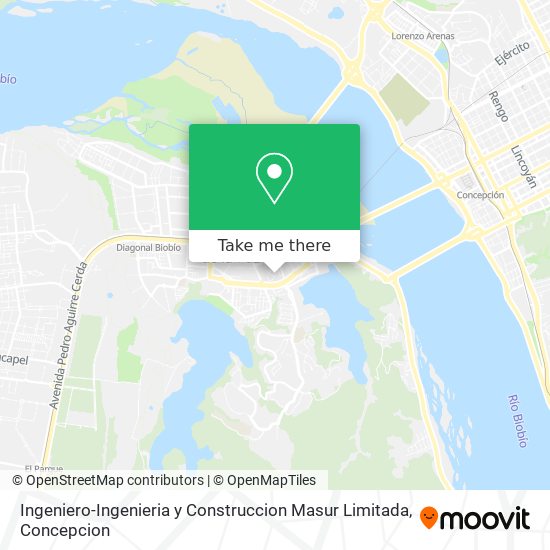 Ingeniero-Ingenieria y Construccion Masur Limitada map