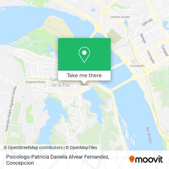 Psicologo-Patricia Daniela Alvear Fernandez map