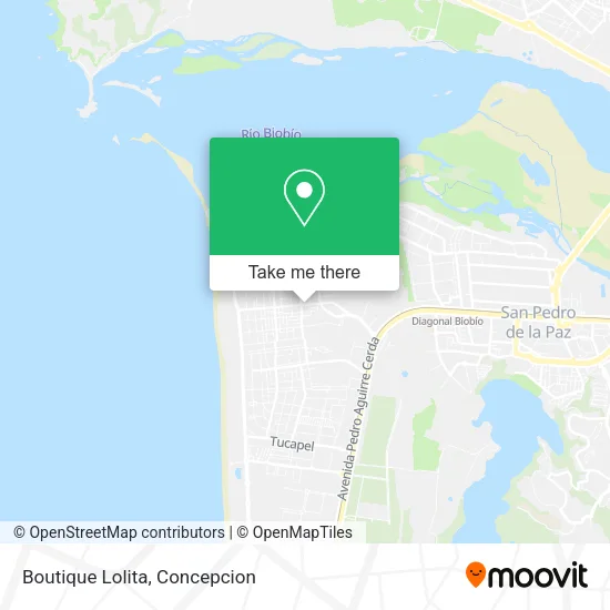 Boutique Lolita map