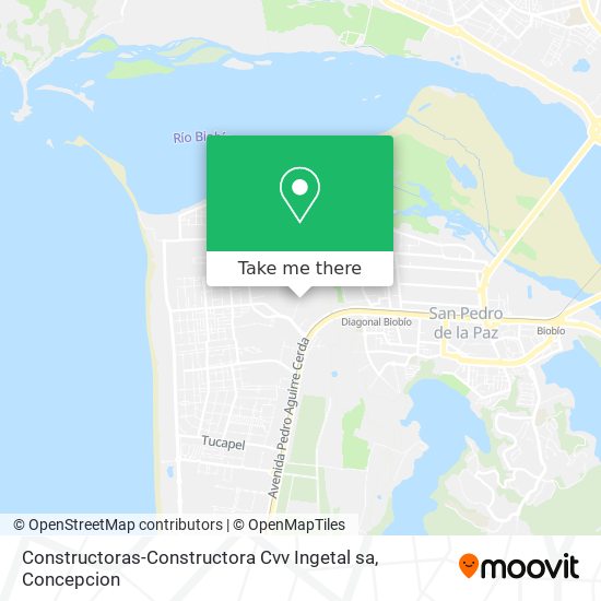 Constructoras-Constructora Cvv Ingetal sa map