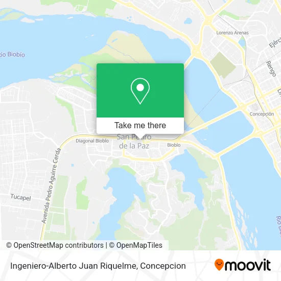 Mapa de Ingeniero-Alberto Juan Riquelme