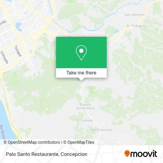 Palo Santo Restaurante map
