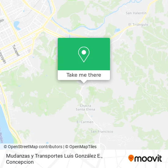 Mapa de Mudanzas y Transportes Luis González E.