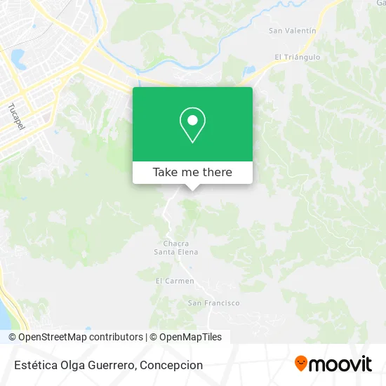 Estética Olga Guerrero map