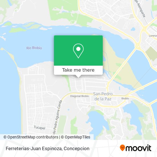 Ferreterias-Juan Espinoza map