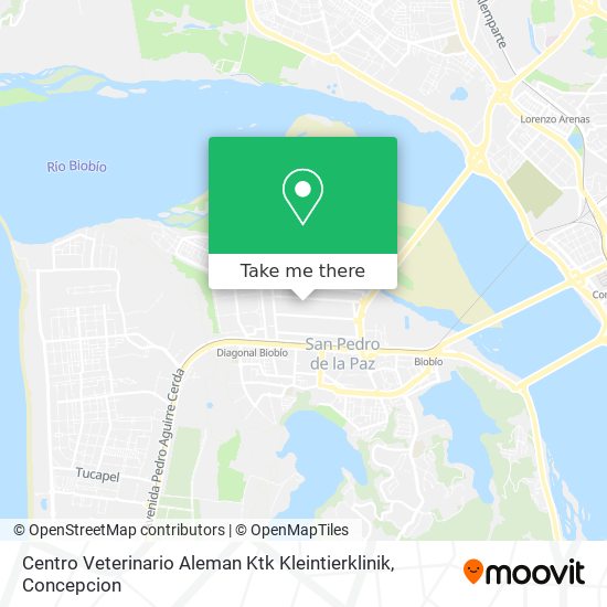 Centro Veterinario Aleman Ktk Kleintierklinik map