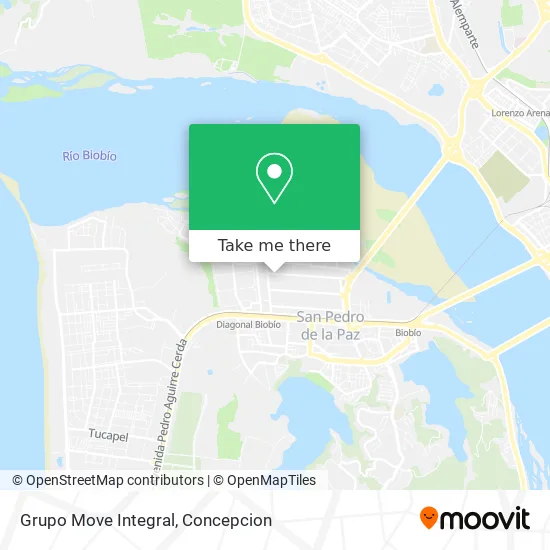 Grupo Move Integral map