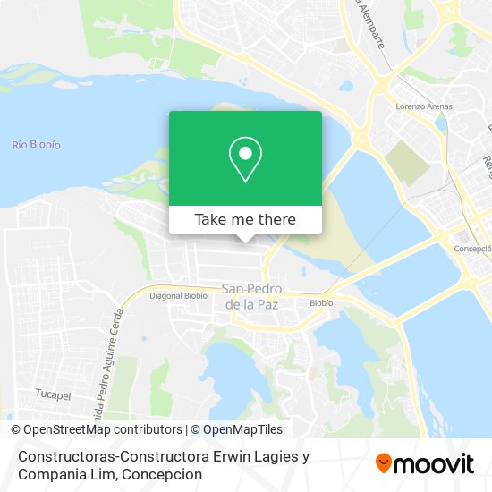 Mapa de Constructoras-Constructora Erwin Lagies y Compania Lim