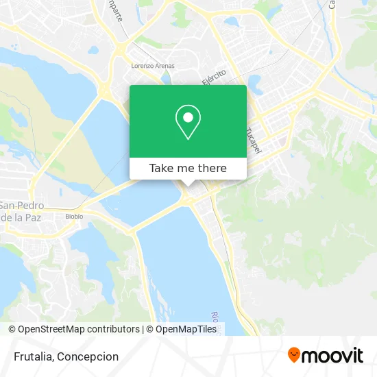 Mapa de Frutalia