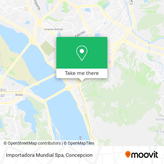 Importadora Mundial Spa map