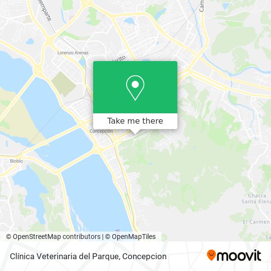 Clínica Veterinaria del Parque map