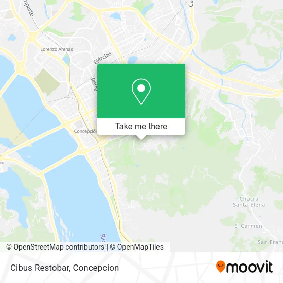 Cibus Restobar map