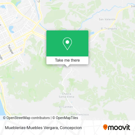 Mueblerias-Muebles Vergara map