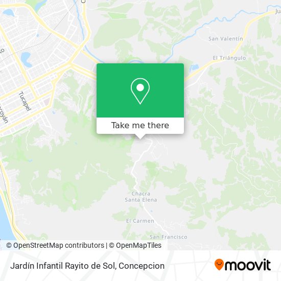 Jardín Infantil Rayito de Sol map