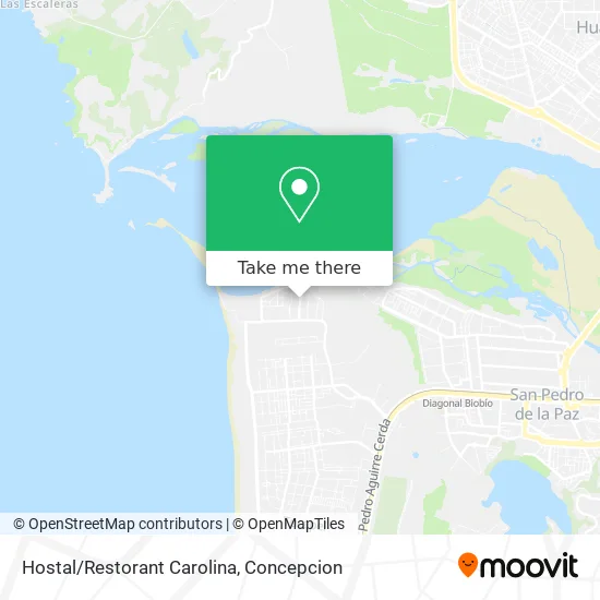Mapa de Hostal/Restorant Carolina
