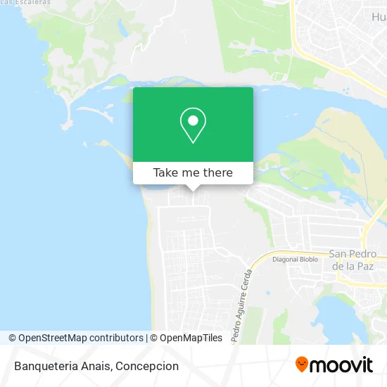 Mapa de Banqueteria Anais