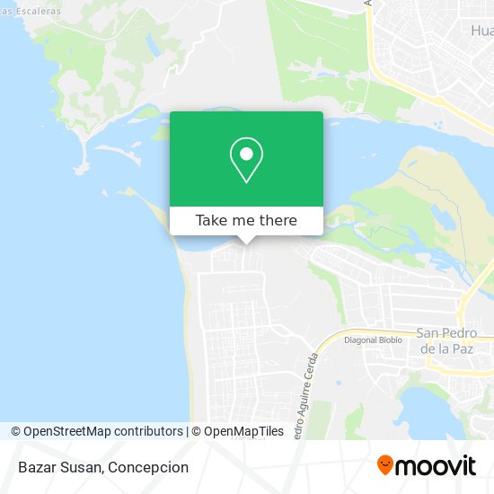 Mapa de Bazar Susan